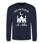 Mosque Design Eid Mubarak Printed Unisex Sweatshirt