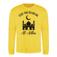 Mosque Design Eid Mubarak Printed Unisex Sweatshirt