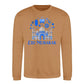 Mosque Graphic Eid Mubarak Printed Unisex Sweatshirt