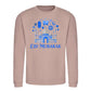 Mosque Graphic Eid Mubarak Printed Unisex Sweatshirt