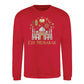 Mosque Graphic Eid Mubarak Printed Unisex Sweatshirt