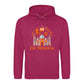 Mosque Graphic Eid Mubarak Printed Unisex Hoodie