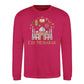 Mosque Graphic Eid Mubarak Printed Unisex Sweatshirt