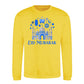 Mosque Graphic Eid Mubarak Printed Unisex Sweatshirt