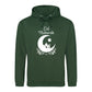Mosque & Moon Design Eid Mubarak Printed Unisex Hoodie