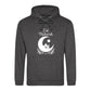 Mosque & Moon Design Eid Mubarak Printed Unisex Hoodie