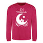 Mosque & Moon Design Eid Mubarak Printed Unisex Sweatshirt