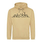 Mosque Skyline Art Eid Printed Unisex Hoodie - Eid Gift Unisex UK
