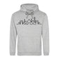 Mosque Skyline Art Eid Printed Unisex Hoodie - Eid Gift Unisex UK