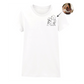 Mother’s Day Custom Outline Sketch Ladies Fit T Shirt