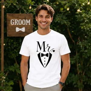 Mr Tuxedo Honeymoon Stage Groom Unisex T-Shirt