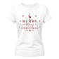 Mummy Merry Christmas Ladies T-Shirt