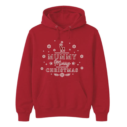 Mummy Merry Christmas Unisex Hoodie
