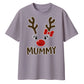 Mummy Reindeer Christmas Oversized T-Shirt
