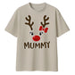 Mummy Reindeer Christmas Oversized T-Shirt