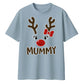 Mummy Reindeer Christmas Oversized T-Shirt