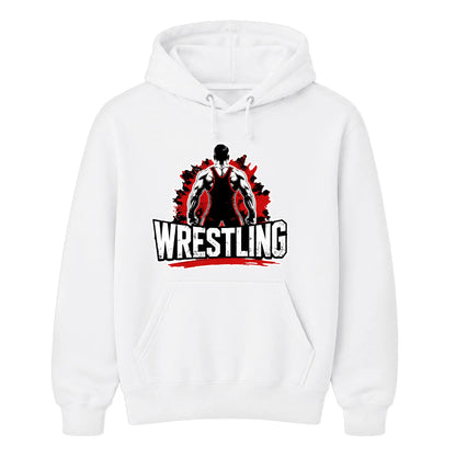 Muscular Graphic Wrestling Unisex Hoodie