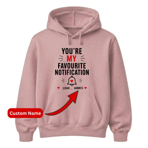 My Favourite Personalised For Him For Her Gifts Unisex Hoodie