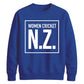 NewZealand Cricket T20 World Cup 2026 N.Z. Graphic NewZealand Women Cricket Printed Unisex Sweatshirt