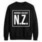 NewZealand Cricket T20 World Cup 2026 N.Z. Graphic NewZealand Women Cricket Printed Unisex Sweatshirt
