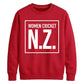 NewZealand Cricket T20 World Cup 2026 N.Z. Graphic NewZealand Women Cricket Printed Unisex Sweatshirt