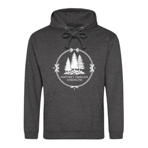 Nature's Timeless Strength Forest Graphic Unisex Hoodie