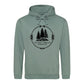 Nature's Timeless Strength Forest Graphic Unisex Hoodie