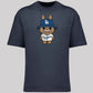 Labubu Oversized T-Shirt, Cute Anime Graphic Tee for Men & Women 100% Organic Cotton Streetwear Style M8408