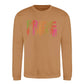 Neon Drip Pride Typography Pride Month Unisex Sweatshirt