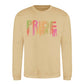 Neon Drip Pride Typography Pride Month Unisex Sweatshirt