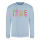 Neon Drip Pride Typography Pride Month Unisex Sweatshirt