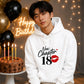 18th Birthday Unisex Hoodie 8 teen