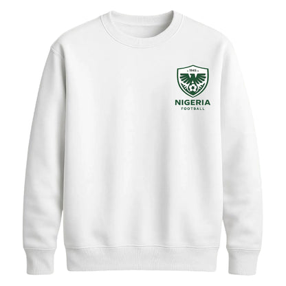 Nigeria Football Eagle Crest FiFa Printed Unisex Sweatshirt - World Cup 2026 T-Shirt / Football Shirt