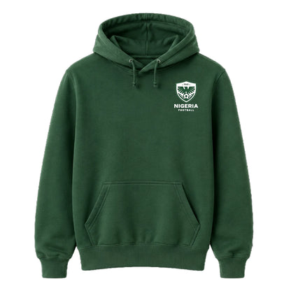 Nigeria Heritage Crest Top Printed Football unisex hoodie