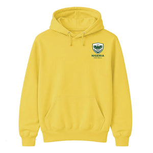 Nigeria Heritage Crest Top Printed Football unisex hoodie
