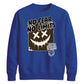 No Fear No Limits Edgy Smile Graphic Unisex Sweatshirt