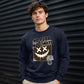 No Fear No Limits Edgy Smile Graphic Unisex Sweatshirt
