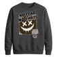 No Fear No Limits Edgy Smile Graphic Unisex Sweatshirt