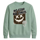 No Fear No Limits Edgy Smile Graphic Unisex Sweatshirt