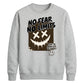 No Fear No Limits Edgy Smile Graphic Unisex Sweatshirt