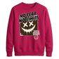 No Fear No Limits Edgy Smile Graphic Unisex Sweatshirt