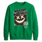 No Fear No Limits Edgy Smile Graphic Unisex Sweatshirt