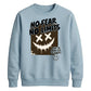 No Fear No Limits Edgy Smile Graphic Unisex Sweatshirt