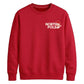 North Pole Santa Chest Print Christmas Unisex Sweatshirt