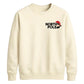 North Pole Santa Chest Print Christmas Unisex Sweatshirt