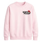 North Pole Santa Chest Print Christmas Unisex Sweatshirt