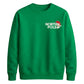 North Pole Santa Chest Print Christmas Unisex Sweatshirt