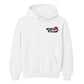 North Pole Santa Pocket Logo Christmas Unisex Hoodie