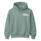 North Pole Santa Pocket Logo Christmas Unisex Hoodie