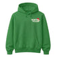 North Pole Santa Pocket Logo Christmas Unisex Hoodie